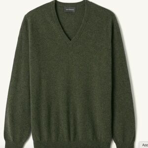 ERIC BOMPARD - Mens Cashmere V Neck Sweater #MO4N - Various Sizes MSRP $470 NWT